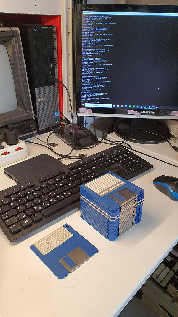 Commodore Szerviz és Restaurátor | Amiga 3,5 DS-DD lemezek halála