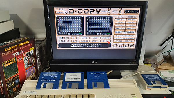 Amiga gyári floppy lemezek állapota