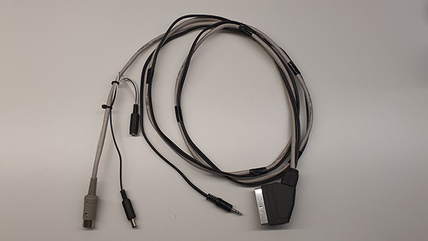 Commodore Szerviz és Restaurátor | Amstrad/Schneider CPC első lépések, Amstrad CPC 464 RGB SCART Video-Audio kábel