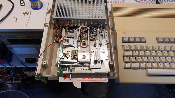 Commodore 1571, 128D, 128DCR floppymeghajtó fejhiba