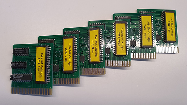Commodore 16/116/Plus 4 1MB-os Cartridge Juhász Jácint fejlesztés