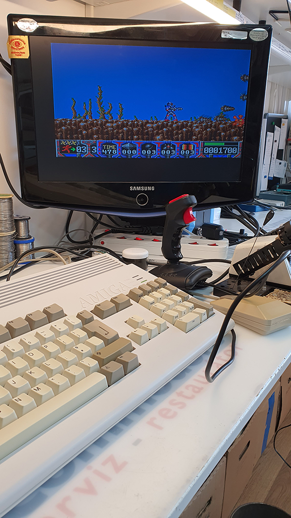 Commodore Szerviz | Commodore Amiga 1200 Re-Amiga