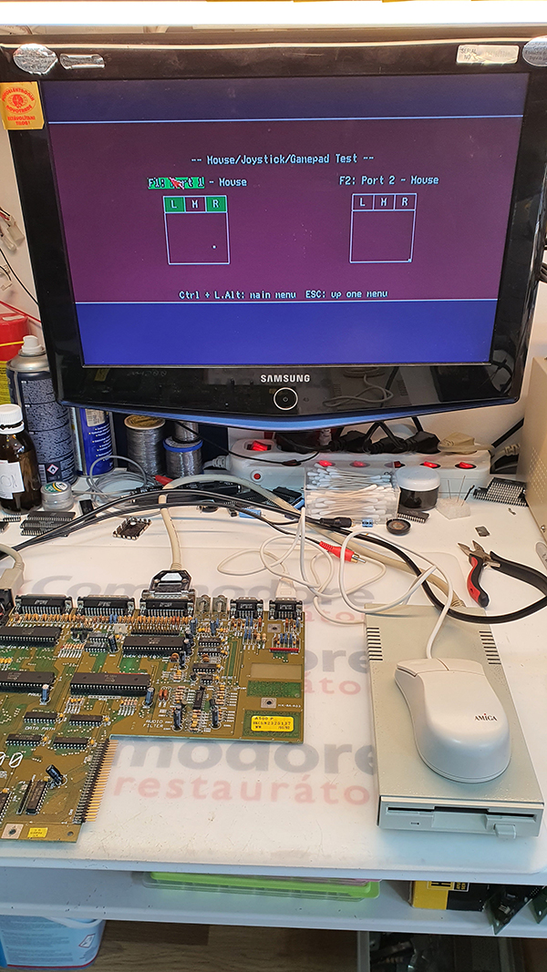 Amiga egér modernizálása