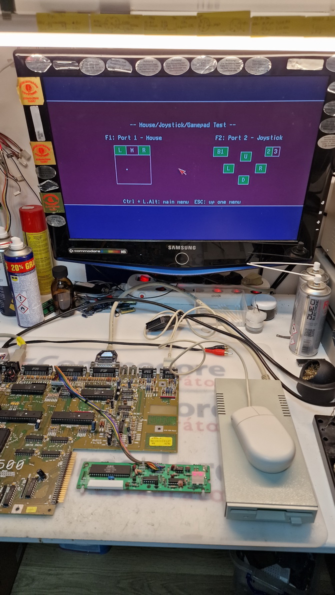 Amiga egér modernizálása