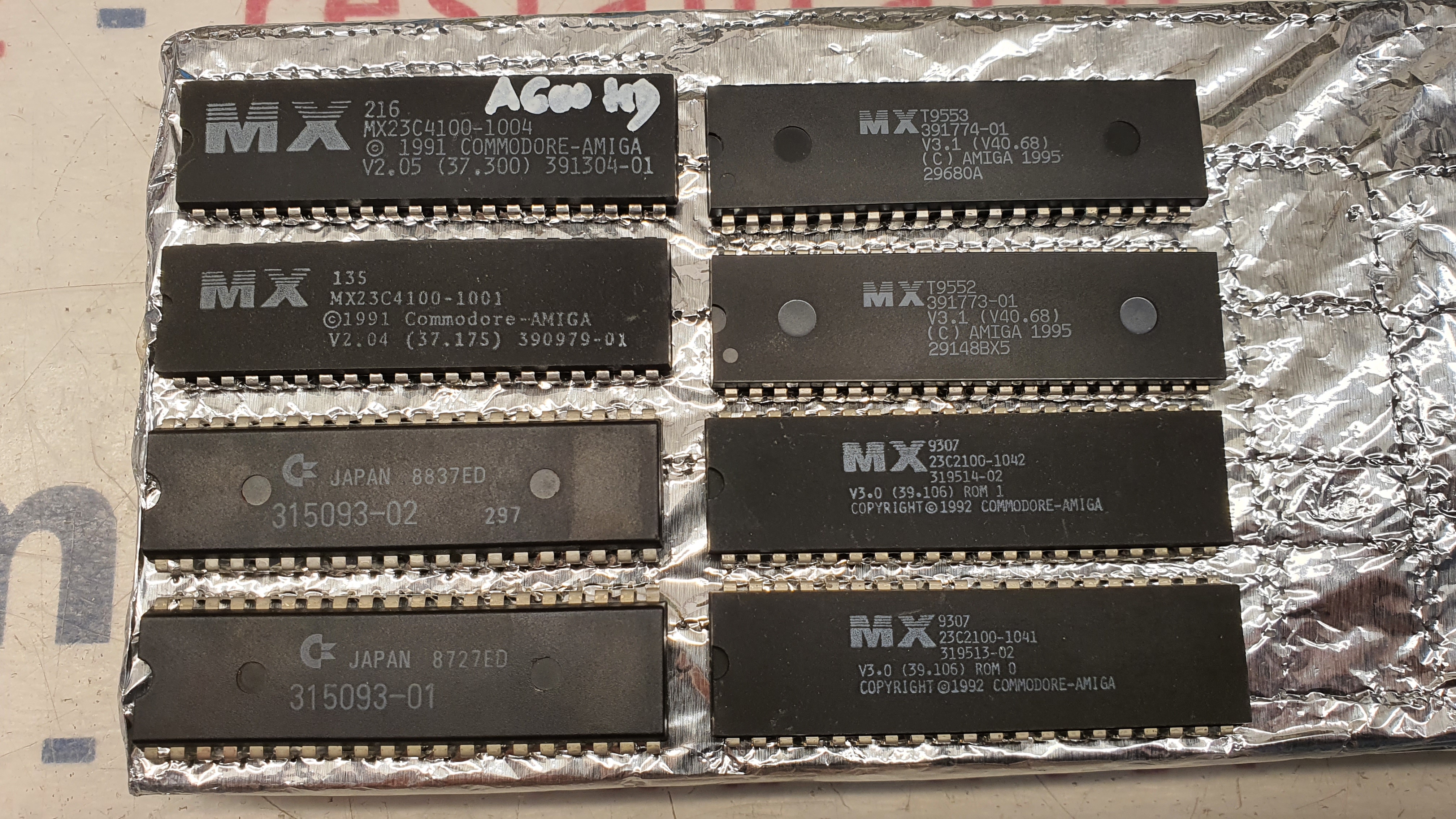 Commodore Szerviz és Restaurátor | Commodore Amiga Kickstart PROMs