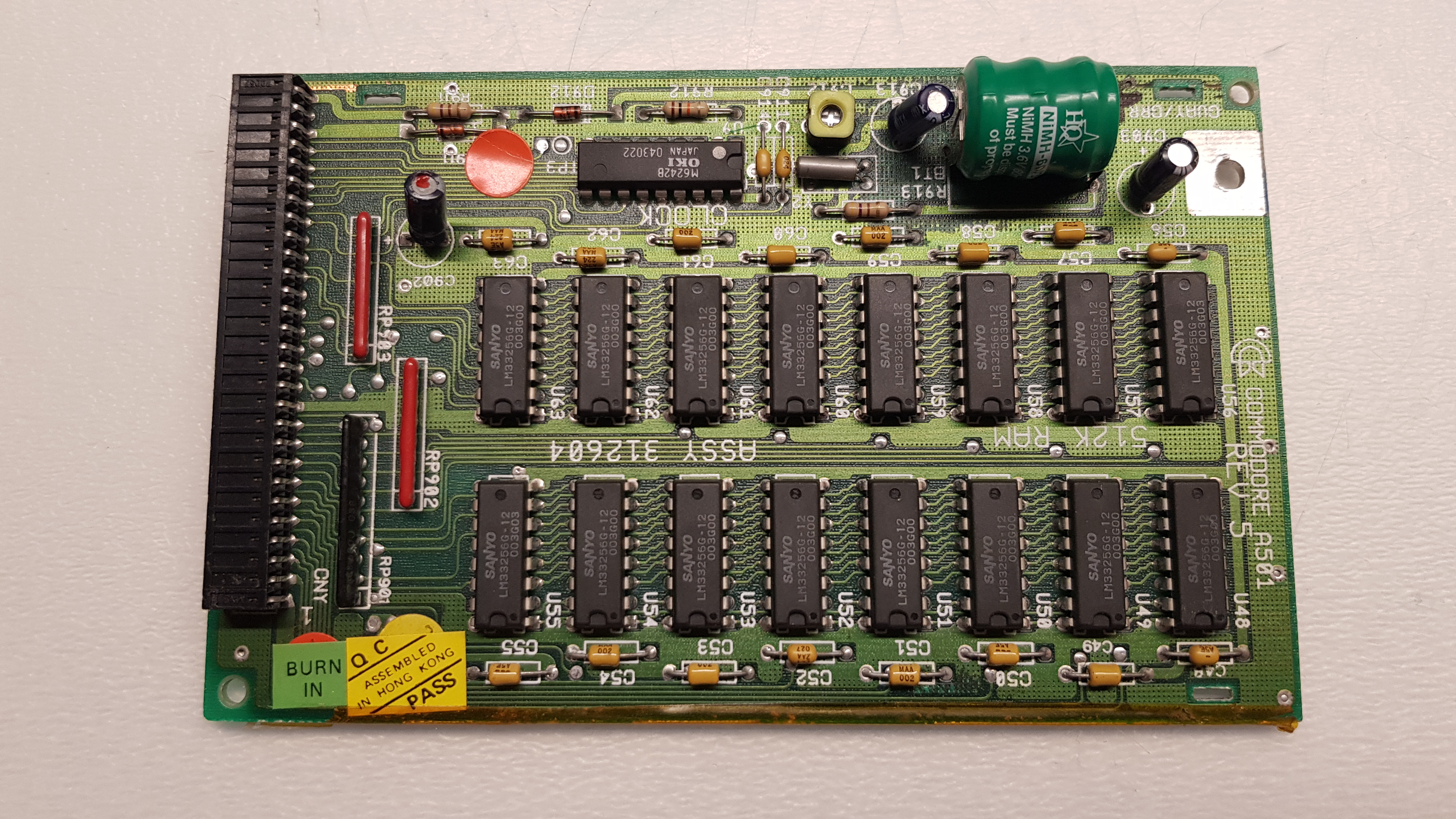 Commodore Szerviz és Restaurátor | Commodore Amiga A501 trapdoor RAM 512KB