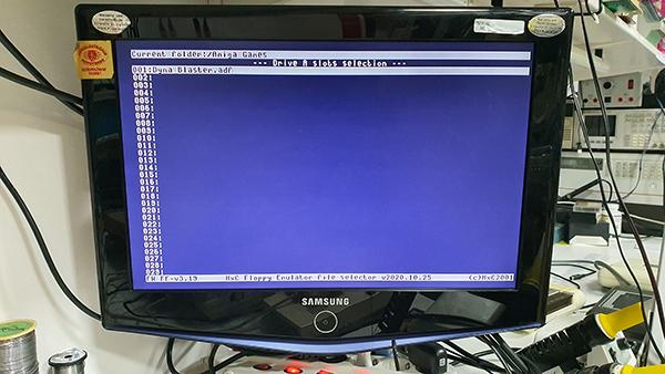 A GOTEK első indulása, játék beillesztése megfelelő sorhelyre