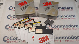 Commodore Szerviz és Restaurátor | DS-HD floppy lemezek használata Commodore Floppy meghajtókban