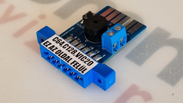 SD2iEC Juhász Jácint féle Commodore 64, 128 magnó port továbbító és zümmer