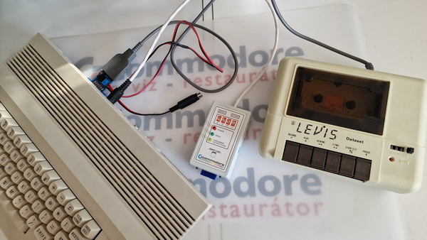 SD2iEC Juhász Jácint féle Commodore 64, 128 magnó port továbbító és zümmer