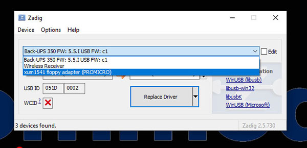 XUM1541 USB Nagy László fejlesztés