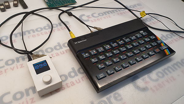 ZX Spectrum első lépések | ZX Spectrum Commando játék betöltése